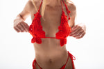 Ms Miniq Bikini Set Cherry Red