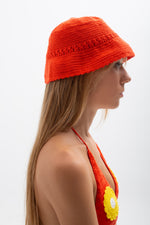 Truffle Hat Cherry Red