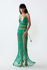 Spagetti Club Maxi Dress Grass